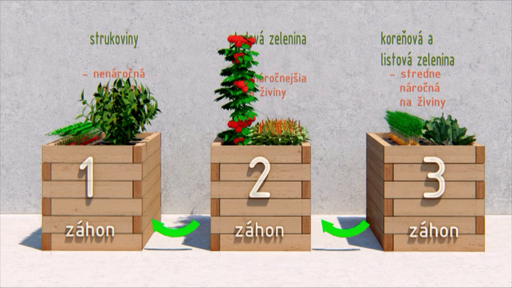 Nova zahrada - trojpolne hospodarenie